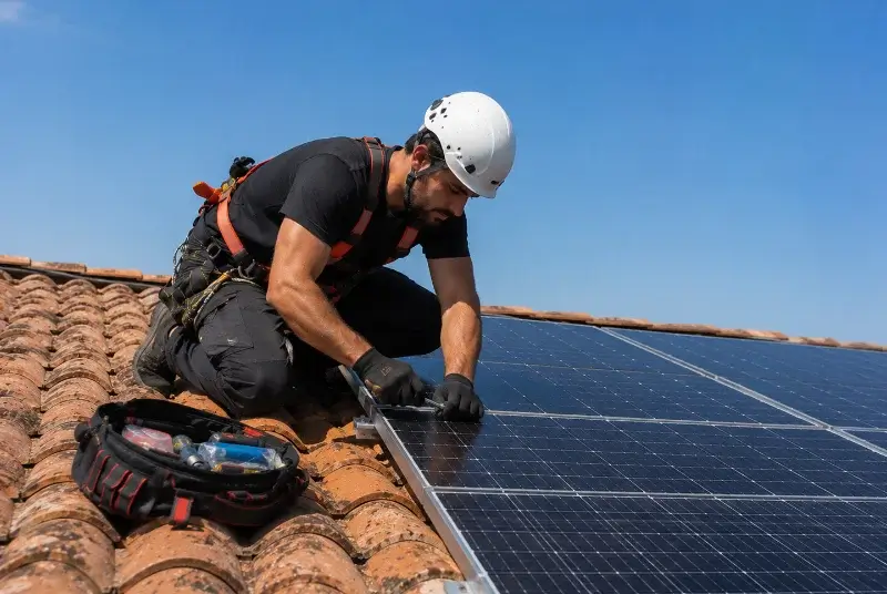 Maintenance et monitoring de panneaux solaires à Relevant