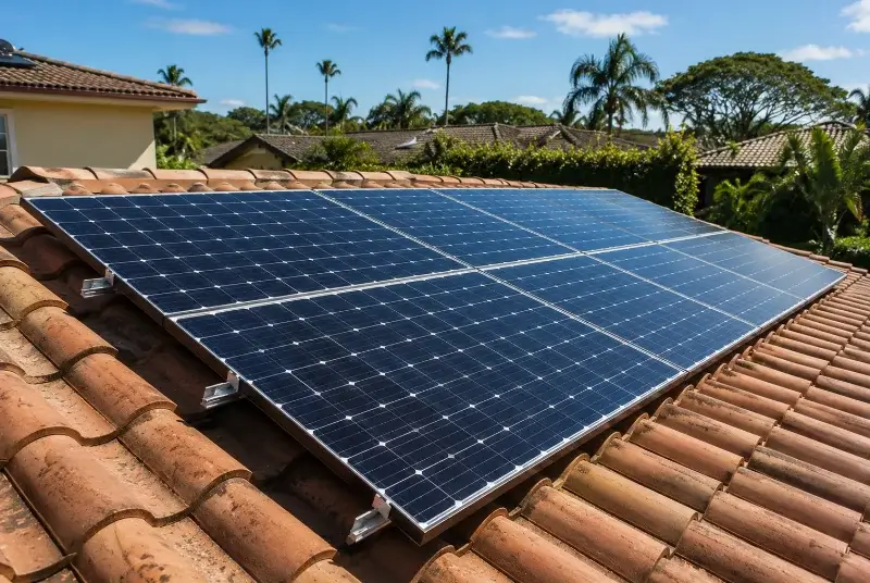 Installation de panneaux solaires à Relevant
